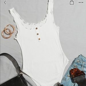 SHEIN white body suit